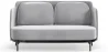Sofa 2-osobowa - Tapicerowana welurem - Terrec image 9