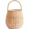 Kosz rattanowy z uchwytem - 33x22CM - Vernu image 9
