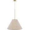 Wisząca Lampa Sufitowa z Beżowym Abażurem - Fula image 9