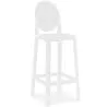Stołek barowy z oparciem - Transparent Design - 75cm - Victoria Queen image 9