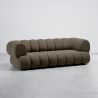 Sofa Tapicerowana w Welur - Styl Nowoczesny - 2/3 Osoby - Curvo Teddy image 9