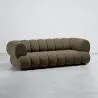 Sofa Tapicerowana w Welur - Styl Nowoczesny - 2/3 Osoby - Curvo Teddy image 9