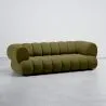 Sofa Tapicerowana w Welur - Styl Nowoczesny - 2/3 Osoby - Curvo Teddy image 9