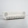 Sofa Obita Tkaniną Bouclé - Styl Nowoczesny - 2/3 Miejsca - Krzywa Teddy image 9