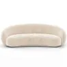 Zakrzywiona sofa z aksamitu - 3/4 miejsca siedzące - Souta image 9