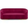 Sofa 3/4 miejscowa - Tapicerka z weluru - Herina image 9