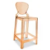 Stołek barowy z oparciem - Transparent Design - 75cm - Victoria Queen image 9