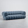 Sofa Tapicerowana w Welur - Styl Nowoczesny - 2/3 Osoby - Curvo Teddy image 9