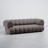 Sofa Tapicerowana w Welur - Styl Nowoczesny - 2/3 Osoby - Curvo Teddy image 9