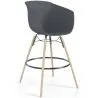 Hoker Barowy - Skandynawski Design - Nogi z Naturalnego Drewna - Melania image 9