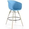 Hoker Barowy - Skandynawski Design - Nogi z Naturalnego Drewna - Melania image 9