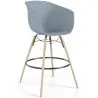 Hoker Barowy - Skandynawski Design - Nogi z Naturalnego Drewna - Melania image 9