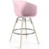 Hoker Barowy - Skandynawski Design - Nogi z Naturalnego Drewna - Melania image 9