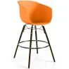 Hoker Barowy - Skandynawski Design - Ciemne Drewniane Nogi - Pirela image 9