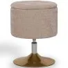 Taboret Ze Schowkiem Tapicerowany W Chenille - Tony image 9