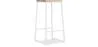 Stołek barowy - Industrial Design - Wood & Metal - 76cm - Big Boy image 9