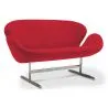 Sofa rozkładana 2 osobowa - Tapicerka tkaninowa - Svin image 9