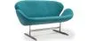 Sofa rozkładana 2 osobowa - Tapicerka tkaninowa - Svin image 9