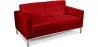 Sofa tapicerowana skórzana - 2 osobowa - Konel image 9