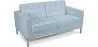 Sofa tapicerowana skórzana - 2 osobowa - Konel image 9