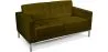 Sofa tapicerowana skórzana - 2 osobowa - Konel image 9