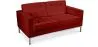 Sofa skórzana tapicerowana - 2 osobowa - Konel image 9