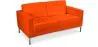 Sofa skórzana tapicerowana - 2 osobowa - Konel image 9