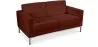 Sofa skórzana tapicerowana - 2 osobowa - Konel image 9