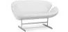 Sofa zakrzywiona - Tapicerowana w skórze - 2 miejsca siedzące - Svin image 9