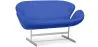 Sofa zakrzywiona - Tapicerowana w skórze - 2 miejsca siedzące - Svin image 9