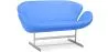 Sofa zakrzywiona - Tapicerowana w skórze - 2 miejsca siedzące - Svin image 9