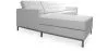 Designerska sofa z kanapą - tapicerowana w skórze - Nova image 9
