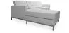 Designerska sofa z kanapą - tapicerowana w skórze - Nova image 9