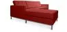 Designerska sofa z kanapą - tapicerowana w skórze - Nova image 9