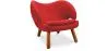 Fotel tapicerowany tkaniną - Skandynawski design - Pelitano image 9