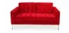 Sofa tapicerowana tkaniną - 2 miejsca - Konel image 9