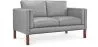Sofa skórzana tapicerowana - 2 osobowa - Mordecai image 9