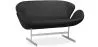 Sofa zakrzywiona - Tapicerowana w skórze - 2 miejsca - Svin image 9