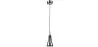 Lampa sufitowa w stylu nowoczesnym - lampa wisząca z metalu chromowanego - mała - Carter image 9