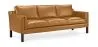 Sofa tapicerowana w skórze - 3 osobowa - Menache image 9