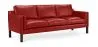 Sofa tapicerowana w skórze - 3 osobowa - Menache image 9