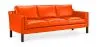 Sofa tapicerowana w skórze - 3 osobowa - Menache image 9