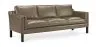 Sofa tapicerowana w skórze - 3 osobowa - Menache image 9