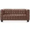 Sofa skórzana tapicerowana - 2 osobowa - Nubus image 9