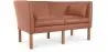Sofa 2 osobowa - Tapicerowana w Skórze - Benjamin image 9