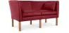 Sofa 2 osobowa - Tapicerowana w Skórze - Benjamin image 9
