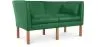 Sofa 2 osobowa - Tapicerowana w Skórze - Benjamin image 9
