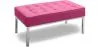 Ławka designerska - 2 miejsca siedzące - Tapicerowana w skórze - Konel image 9