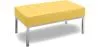 Ławka designerska - 2 miejsca siedzące - Tapicerowana w skórze - Konel image 9