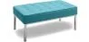 Ławka designerska - 2 miejsca siedzące - Tapicerowana w skórze - Konel image 9
